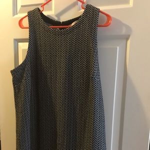 Loft Chevron Shift Dress